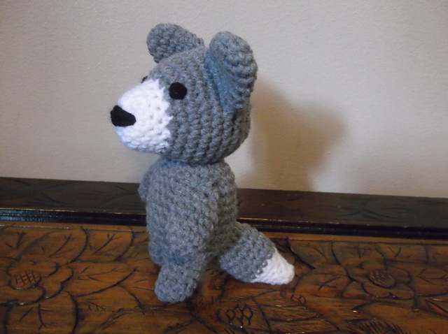 Standing Wolf