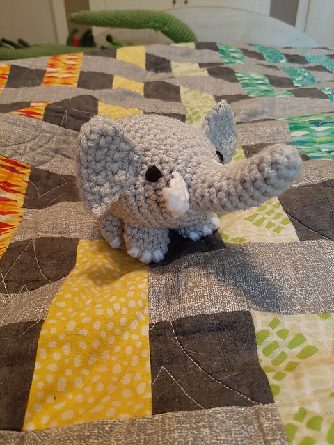 Small elephant plush