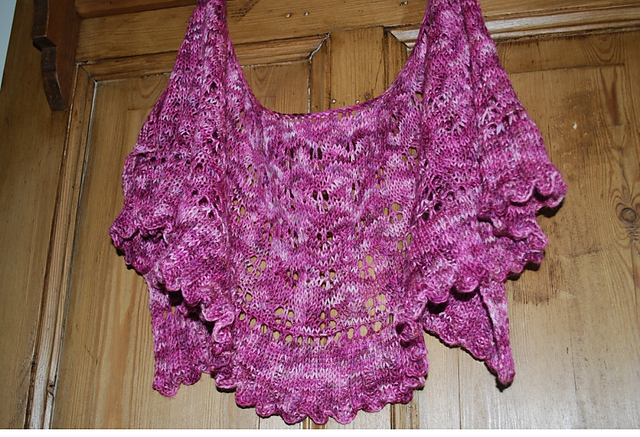 April in Paris Shawl