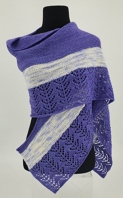Ravelry: Hudson Lace Wrap pattern by Amazing Threads