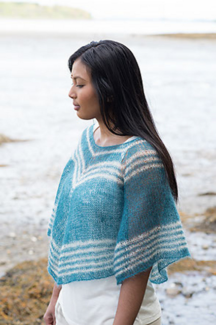 Square in the Round Poncho