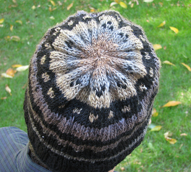 Faux Fair Isle Cap