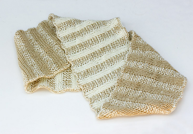 Double Knit Reversible Circle Scarf Cowl