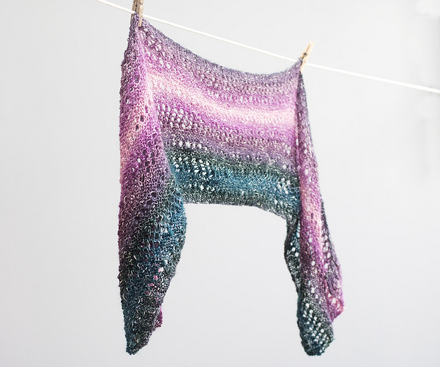 Eyelet Lace Shawl