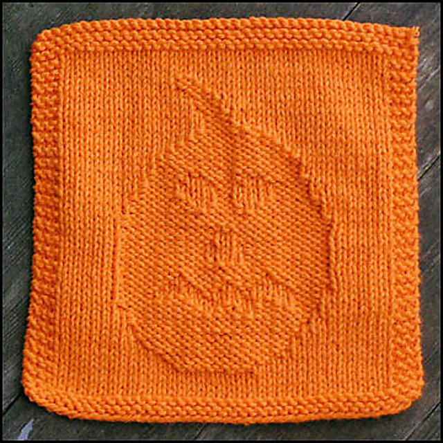 Punkin Dishcloth