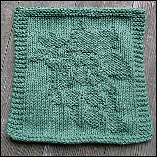 Sour Grapes Dishcloth
