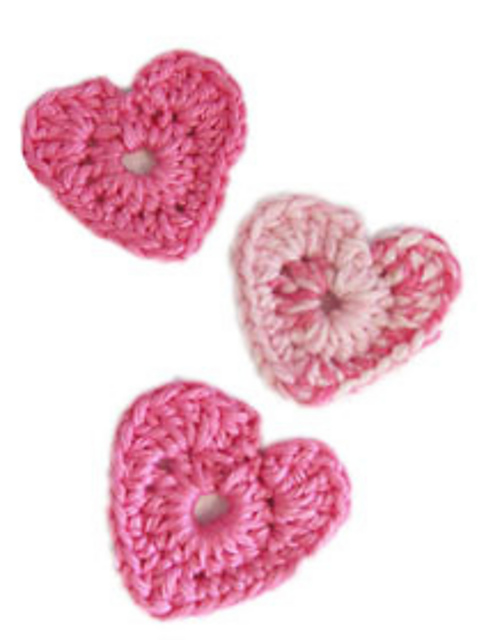Crochet heart - Step by step
