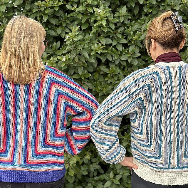Ravelry: Spring Chill Hexi Cardigan pattern by Cassie Ward