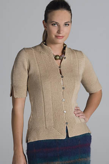 Texture Band Cardigan