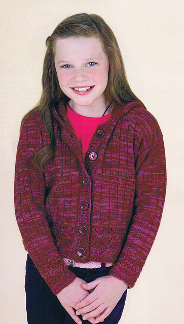 Child's Hooded Cardigan