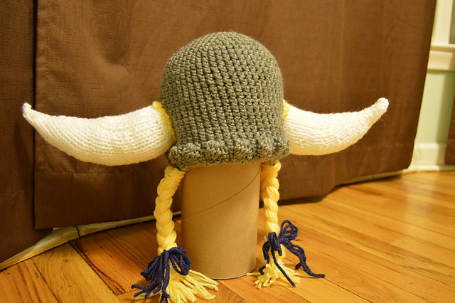 A's Toddler Viking Hat