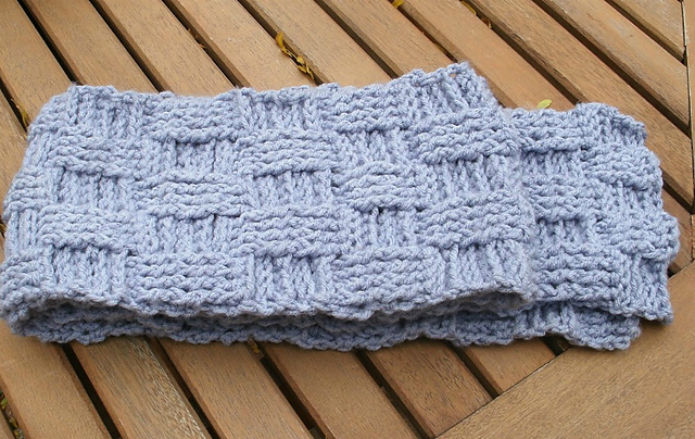 Basket Weave Scarf