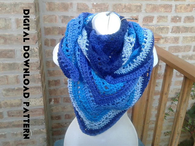 bcb triangle scarf