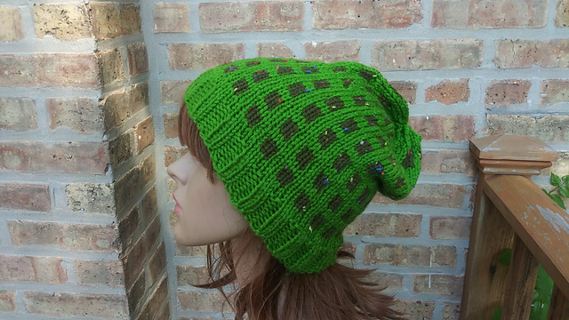 Faux Ribbon Beanie