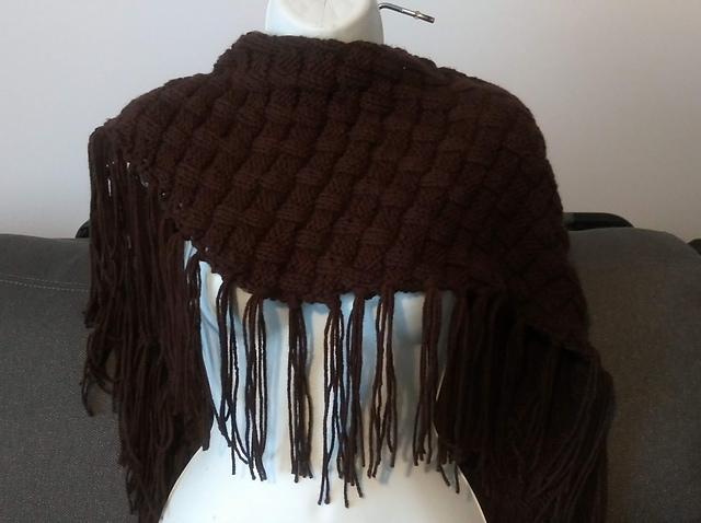 Basketweave Shawl