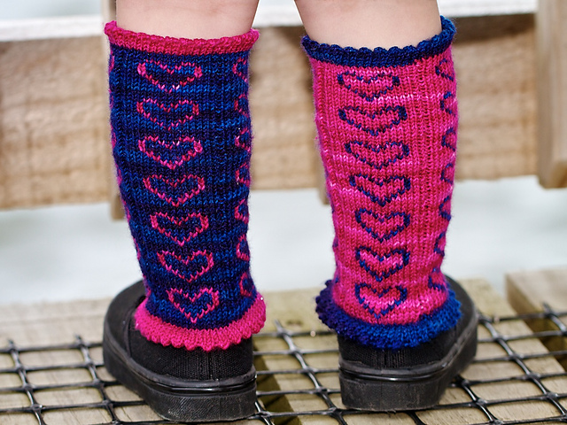 Heart Legwarmers
