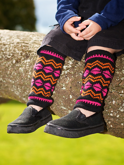 Colour Shock Legwarmers