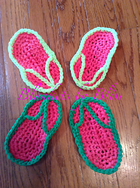 Bliss' Flip Flop Scrubbers