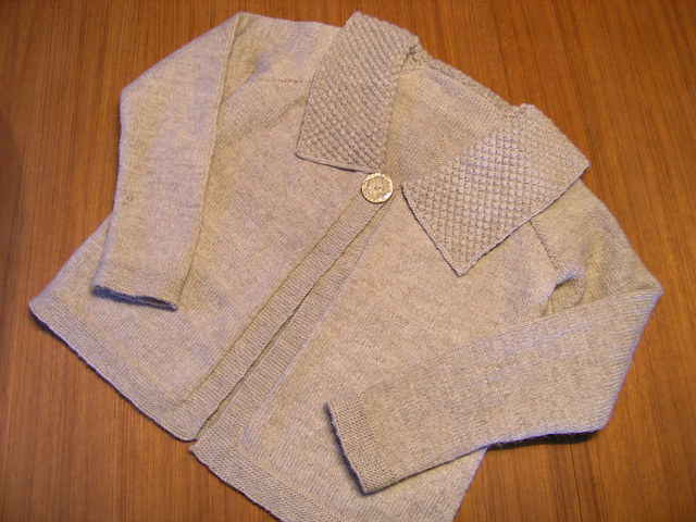 Bramble and Garter Stitch Collared Jackets