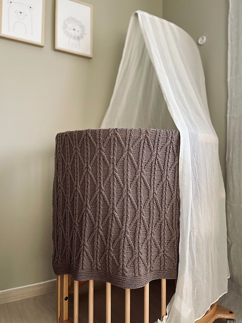 Frognerseter baby blanket