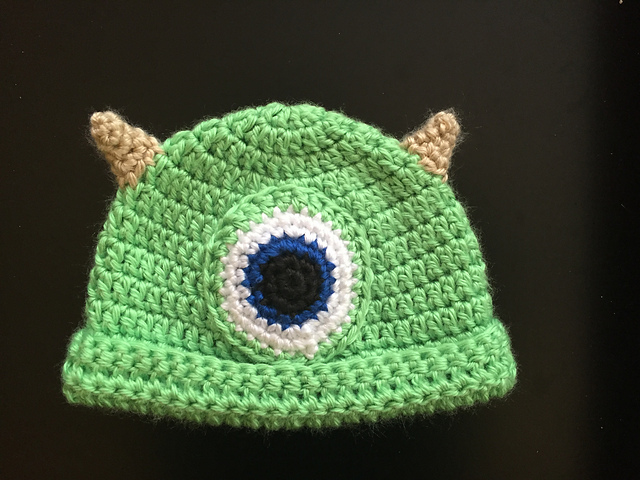 Monster's Inc. Baby Monster Mike Hat