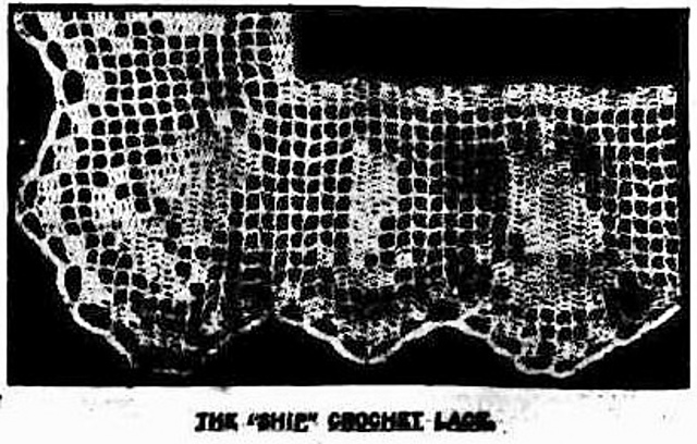 The Ship Crochet Lace