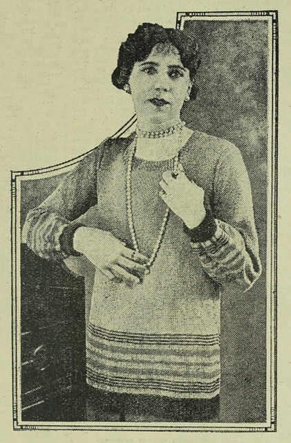 Striped Jumper in a Simple Model