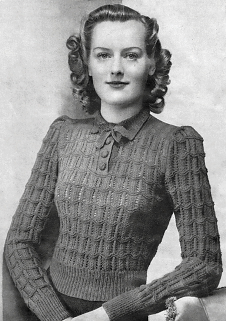 The Loveliest Lacy Jumper
