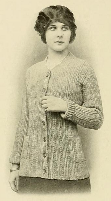 Ladies' Crocheted Sweater