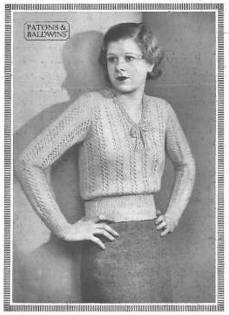 Jumper with Distinctive Finish