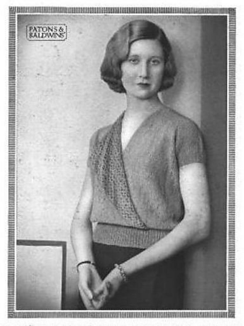 A Smart Knitted Blouse