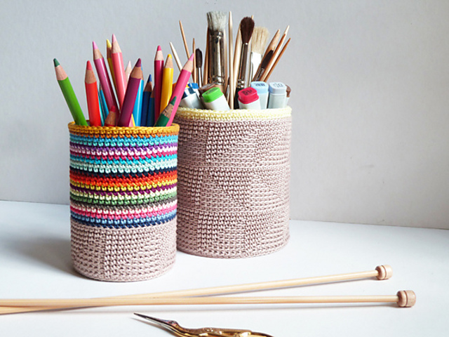 Dress-Me-Up-For-Wintertime Pencil Holder