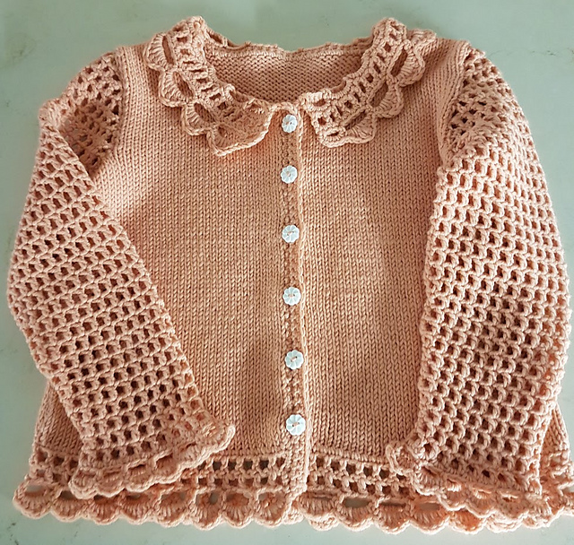 Little Lovely Lacey Cardigan