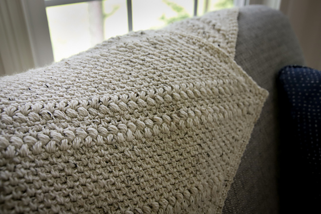 Biased Braids Throw