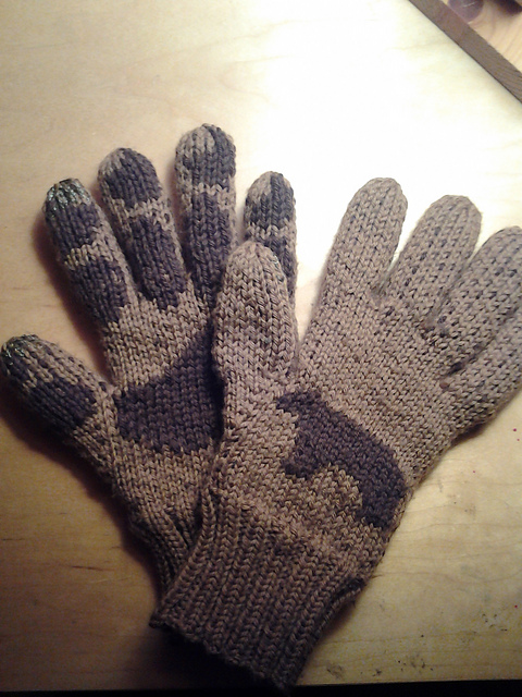 "Bear Hands" Gloves