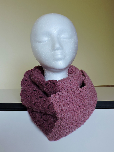 Two Texture Scarf