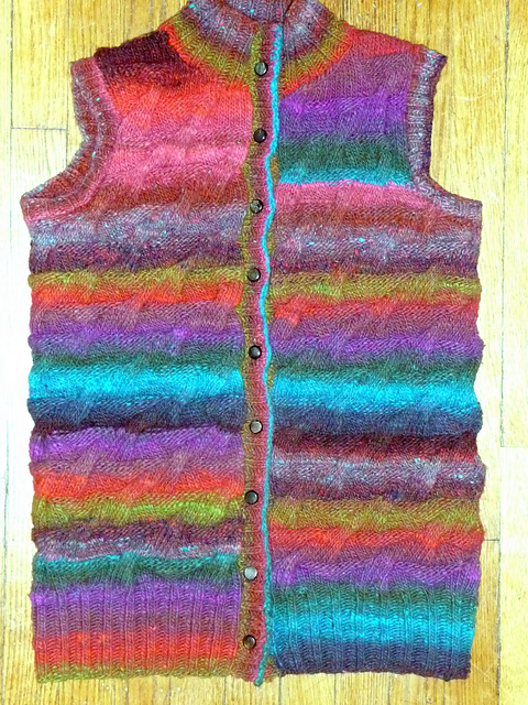 Y-806 Cabled Sleeveless Top