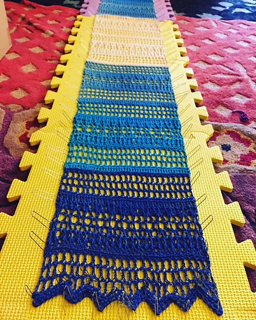 Blue Sky Hug Scarf
