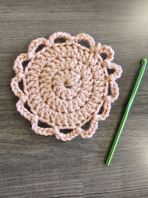 Bulky Crochet Coaster