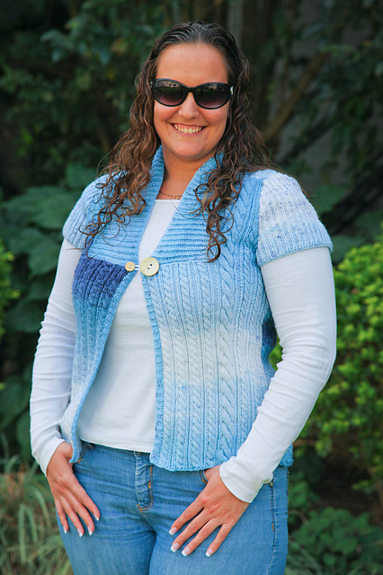 Capped Sleeve Cardi 08.171