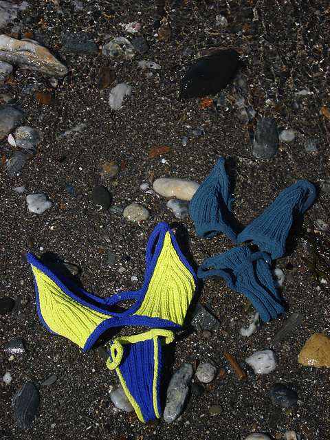 Itty Bitty Bluue Bikini