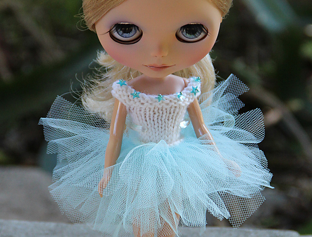 Tiny Dancer ballerina tutu dress for Blythe dolls