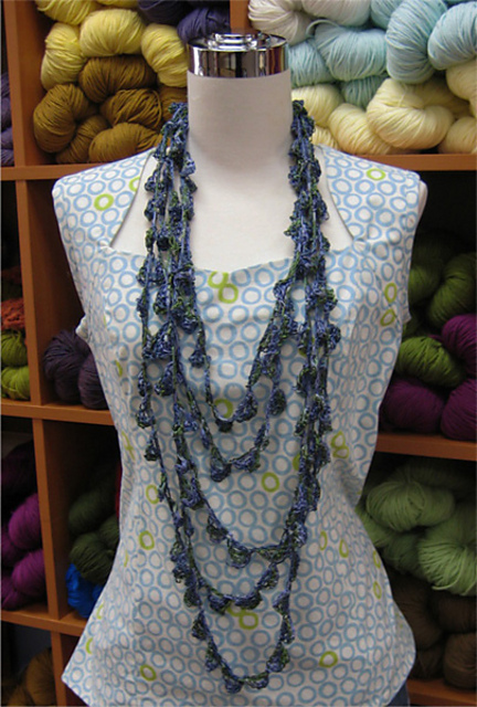 Silken Straw Necklace