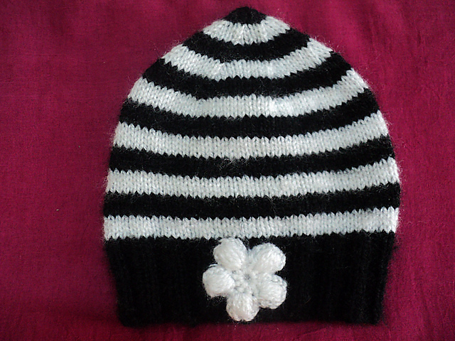 Striped Baby Cap