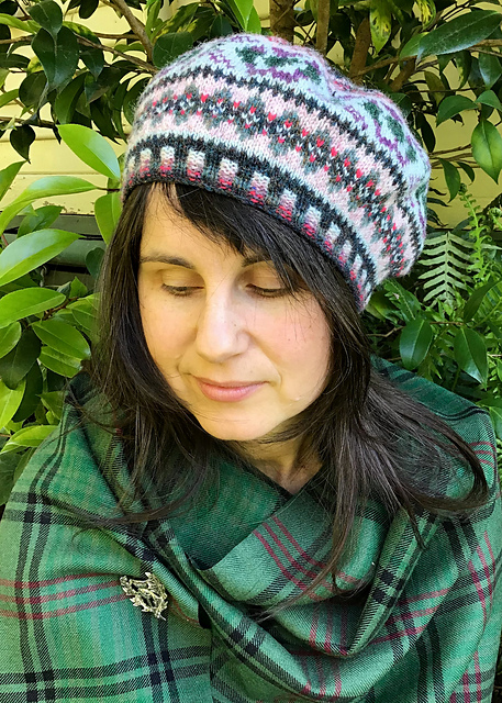 Bobby's Fair Isle Thistle Tam o'Shanters (2 in 1)