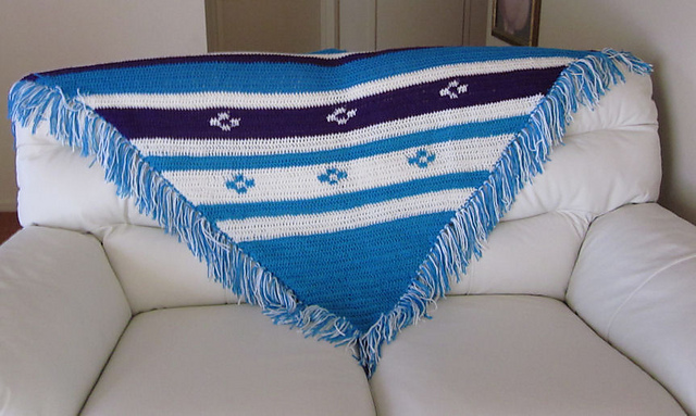 Solid Wide Shawl wider version
