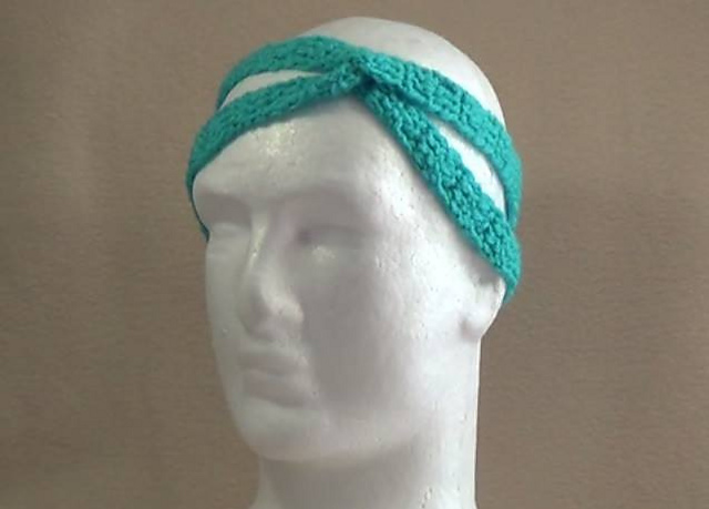 Crochet Headband Twist