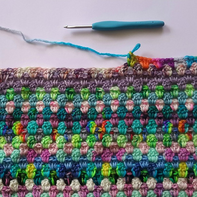 Scraptastic granny blanket