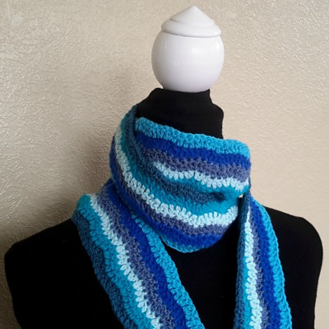 Lazy Chevron Scarf