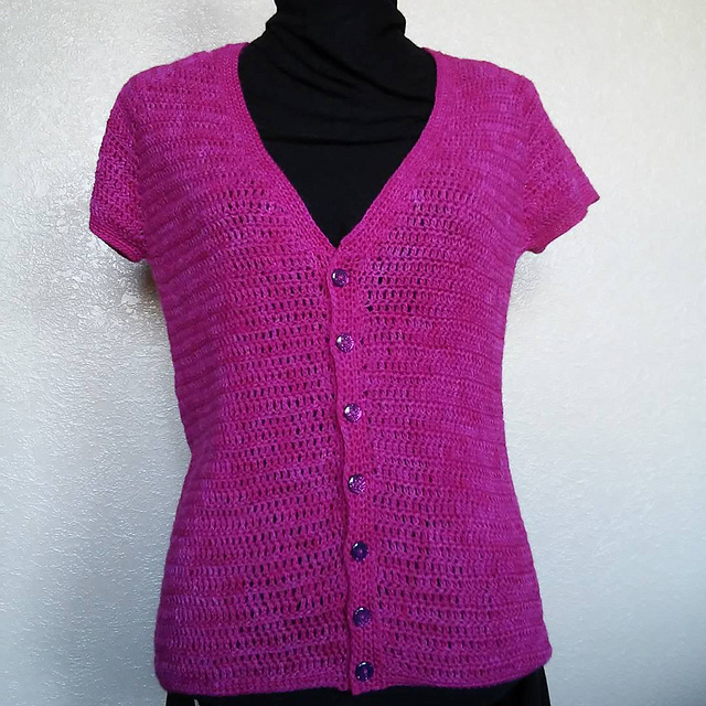 V Neck 3 Way Cardigan